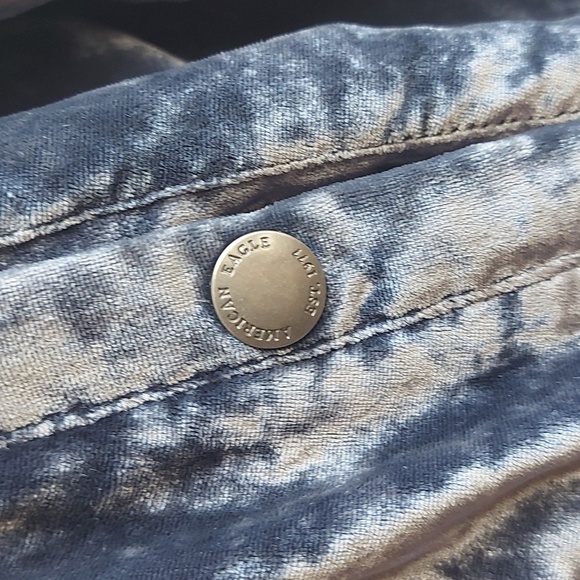 American Eagle Velvet Bomber Jacket - Picture 3 of 8